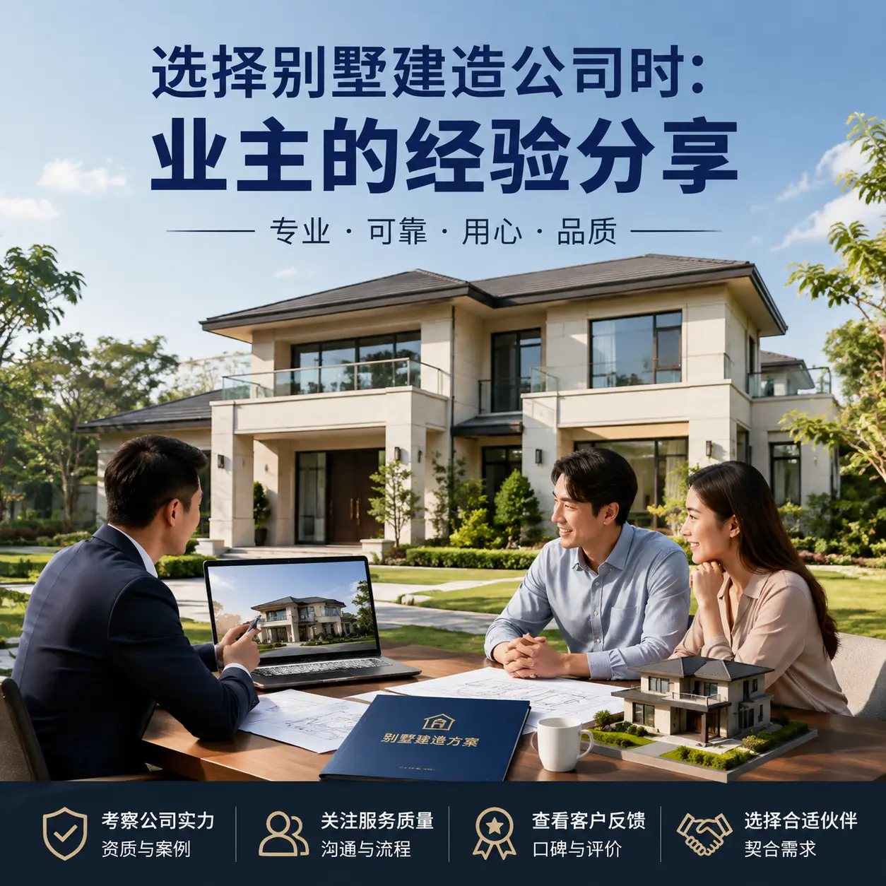 选择别墅建造公司时： 雷山 业主的经验分享