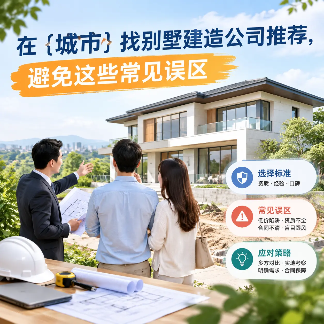在 雷山 找别墅建造公司推荐，避免这些常见误区
