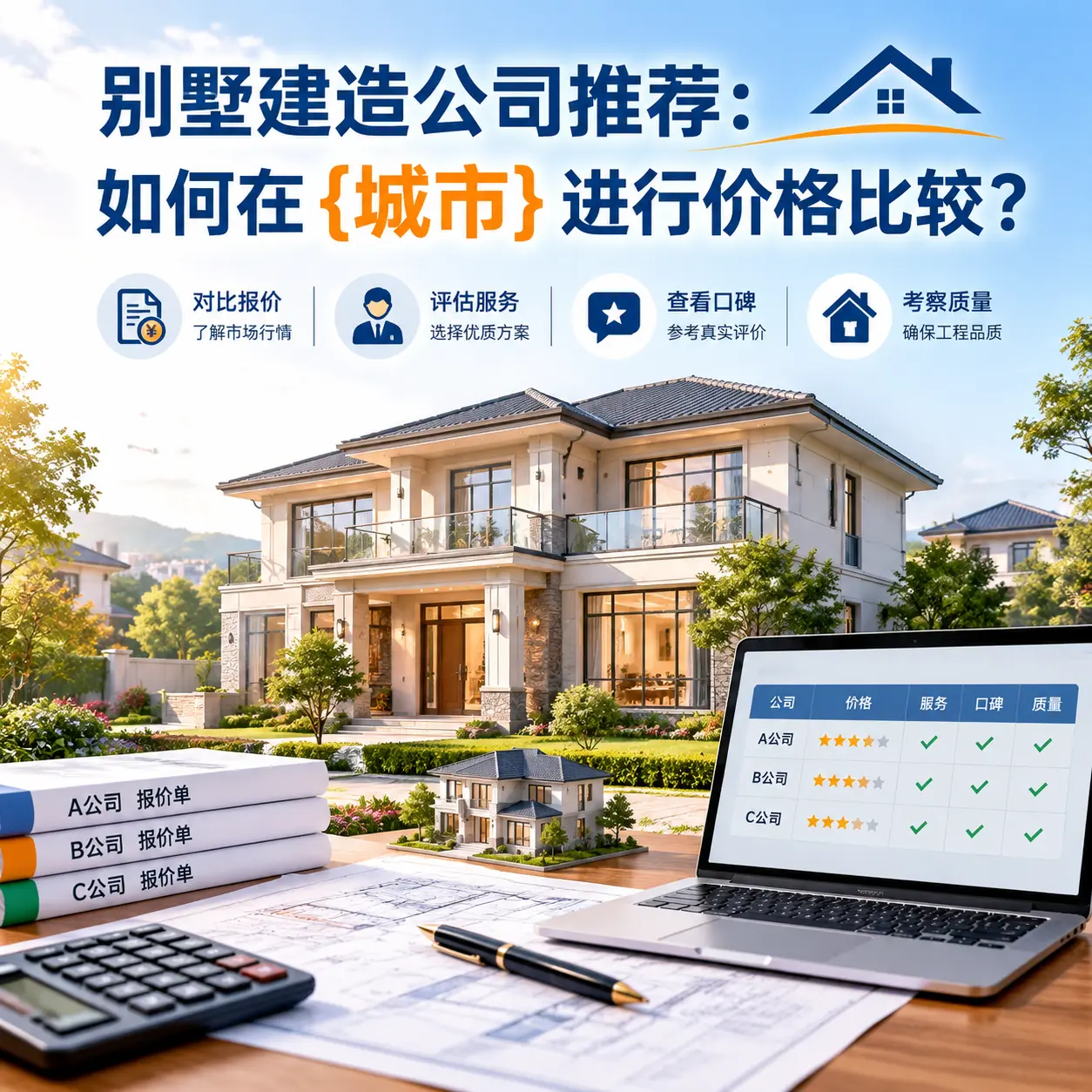 别墅建造公司推荐:如何在 雷山 进行价格比较?