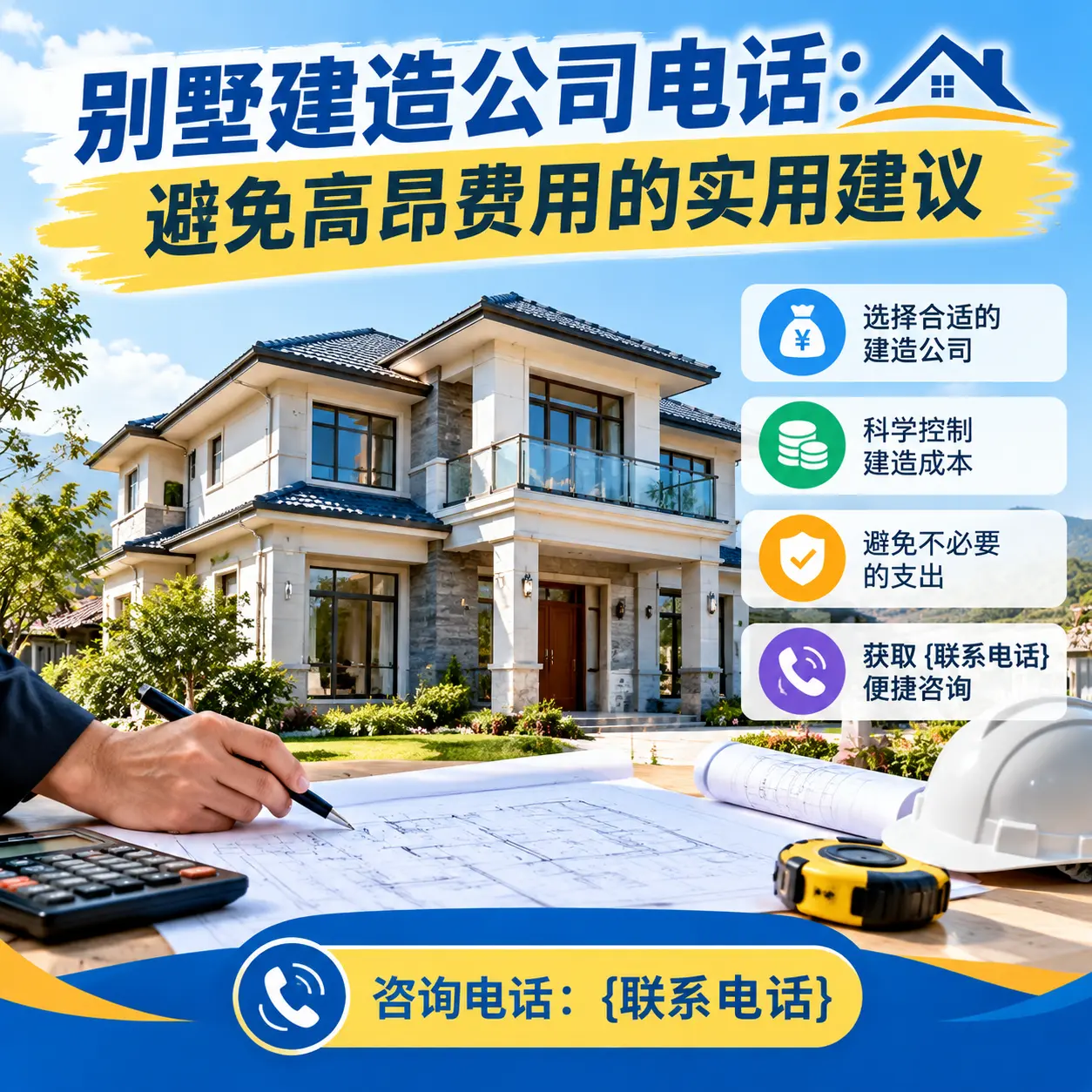 雷山别墅建造公司电话:避免高昂费用的实用建议