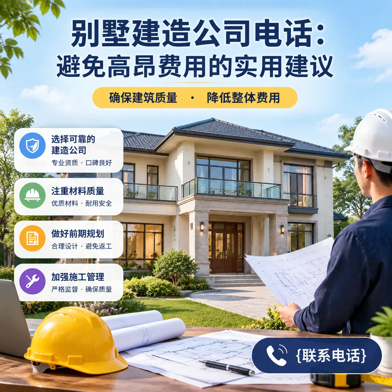 雷山别墅建造公司电话:避免高昂费用的实用建议