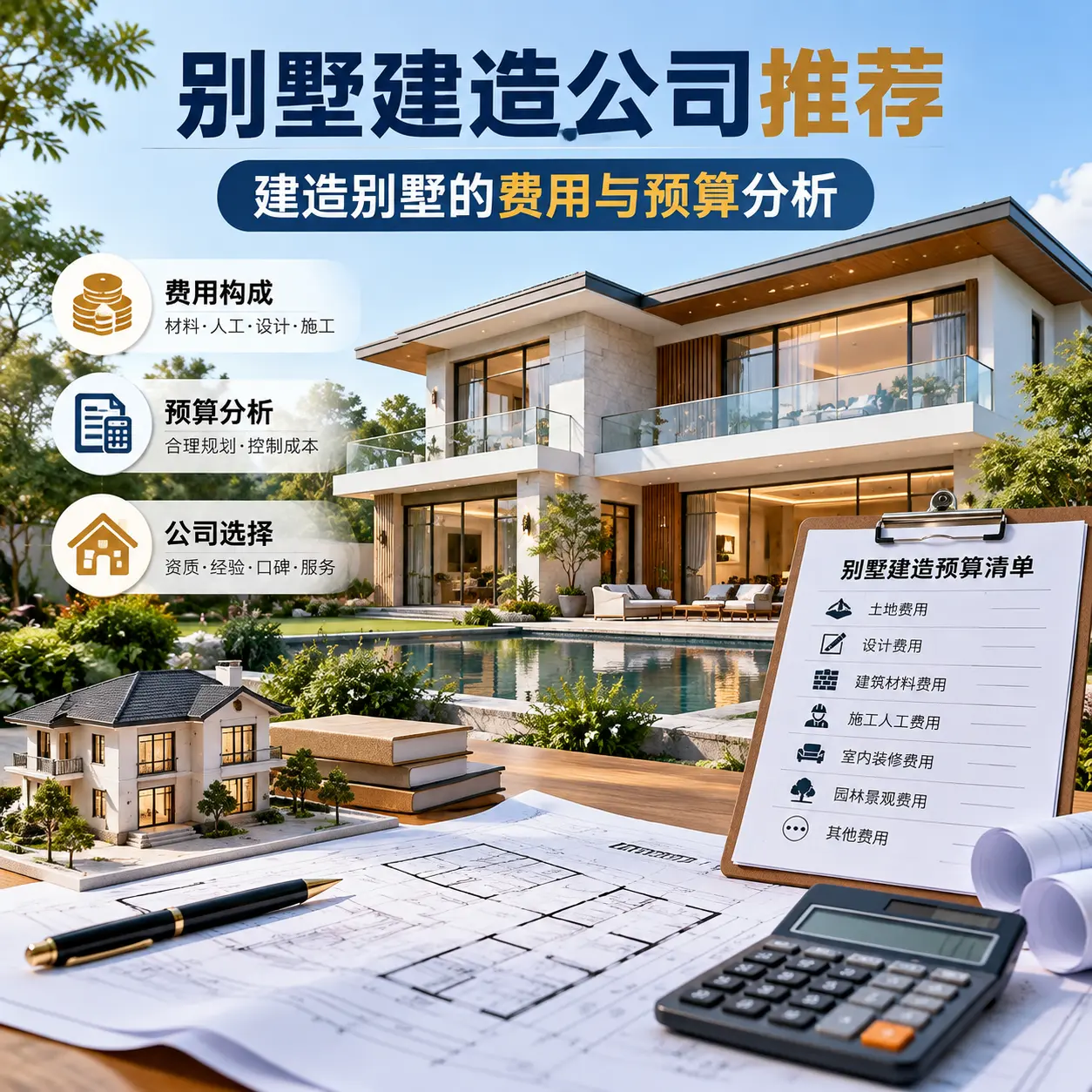 别墅建造公司推荐: 雷山 建造别墅的费用与预算分析