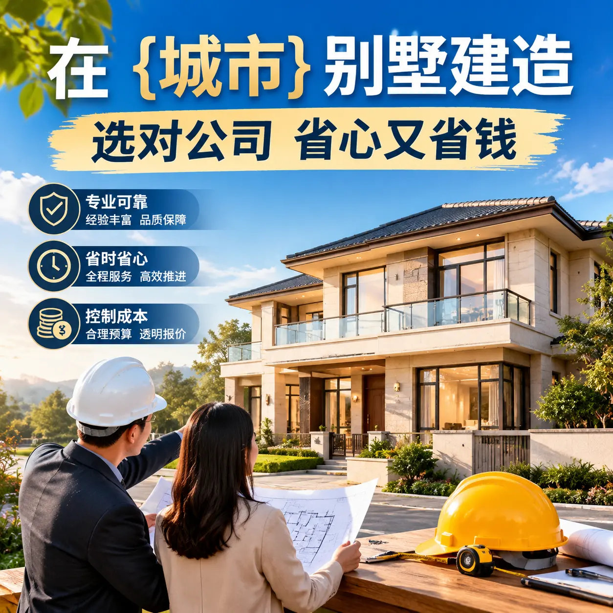 在 雷山 别墅建造，选对公司省心又省钱