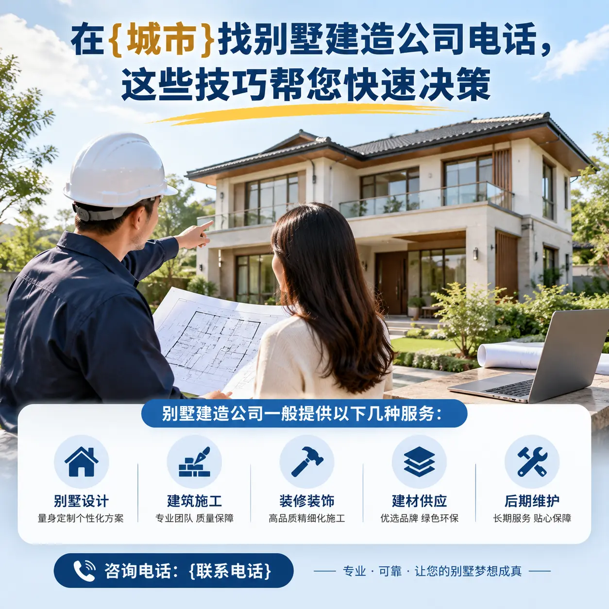 在雷山找别墅建造公司电话，这些技巧帮您快速决策