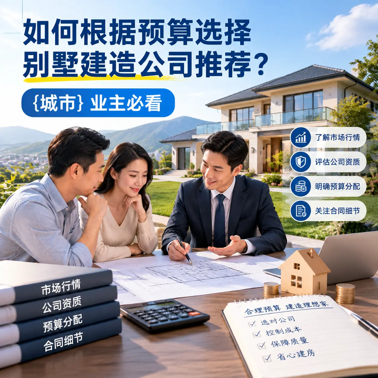 如何根据预算选择别墅建造公司推荐？ 雷山 业主必看
