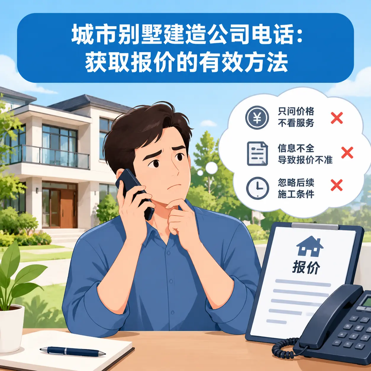 雷山别墅建造公司电话：获取报价的有效方法